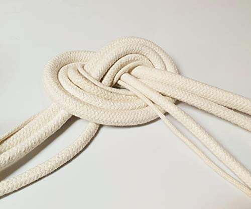 Generic 0,28 €/lfm Baumwollseil geflochten Natur 4 mm 30 M