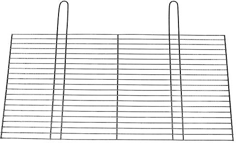 BitWa Robuster Grillrost aus Edelstahl 58x30cm - Rostfreies Grillgitter für Genießer und Hobbyköche zum leckeren Grillen auf Grill oder Grillkamin