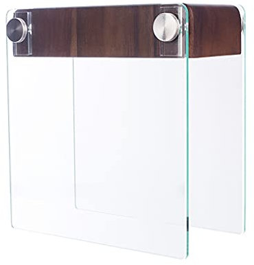 Porte-couteau de cuisine Porte-couteau en verre trempé Porte-couteau de cuisine Porte-couteau de stockage dans la cuisine Cuisine Vaisselle Accessoires de stockage (22 * 23 * 11.5cm) économiser de l'e