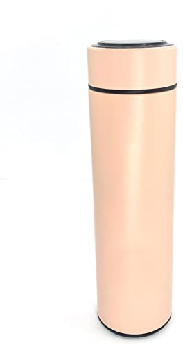 Termo Para Cafe, Termo Taza 500ML, Frasco de Vacío de Acero Inoxidable, Taza Inteligente, Pantalla LED Táctil Inteligente con Temperatura, Térmica de Doble Pared, Aislado al Vacío (A13-WX)