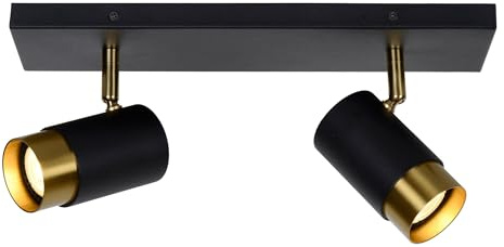 LUCIDE Floris - Ceiling Spotlight - 2xGU10 (MR16) - Black