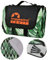Majestic Sport Picknickdecke 200x200 cm mit 4 Erdankern, Stranddecke mit Wasserdichter Unterseite für 4-6 Personen, Campingdecke mit Tragegriff Ideal für Camping, Strand, Park, Garten Monstera