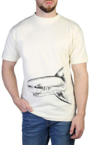 Palm Angels PMAA001S23JER001 T-Shirt, White, L