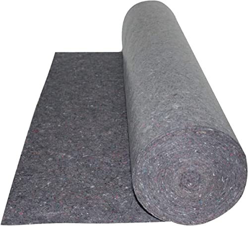 JeCo Abdeckvlies Schutzvlies Malervlies - Rollenlänge 50m Rollenbreite: 1m - Rutschhemmend 250g/m²