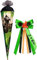 ROTH personalisiert mit großer Namensschleife 678771 Schultüte Tyrannosaurus 85 cm, eckig, Tüll