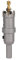 Vearter TCT Scie-cloche en carbure de tungstène 22 mm avec foret pilote - Cutter pour métaux durs, acier inoxydable, acier doux, alliage d'aluminium, cuivre, fer, plastique et fibre de verre