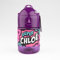 Bouteille personnalisée pour enfant, gourde d'eau avec paille - Super Chloé, Violet