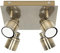 ValueLights | Antique Brass 4 Way Square Adjustable GU10 Spotlight | Bath Ceiling Lights, Home Décor & Improvement Essential