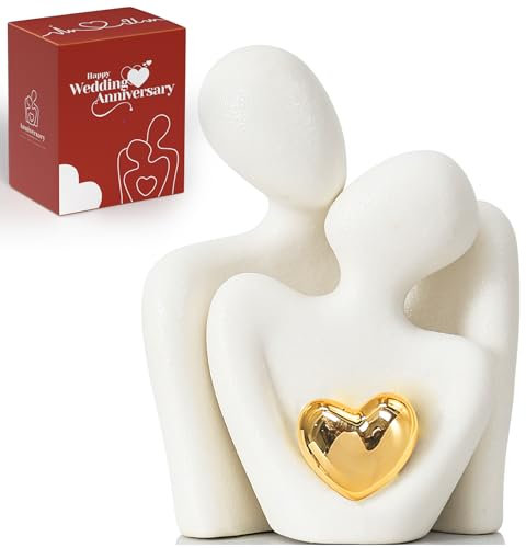 Mini-Paar-Statue, TV-Ständer, Deko-Artikel für Wohnzimmer, abstrakte Skulptur, Krimskrams, Heimdekoration, Paare, Liebe, Büro, Showstücke, für Schlafzimmer, romantische Geschenke zum