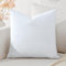 Artscope Samt Kissenbezug Kissenhülle Dekorative Dekokissen Sofakissen Lendenkissen Wurfkissenbezug Sofa Schlafzimmer 60x60cm Weiß