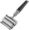 Stainless Steel Noodle Cutter, Manual Noodle Garlic Cut Roller Cutter DIY Dough Cutting Tool for Uniform Size of Noodles (Thick Noodles)