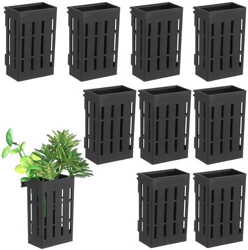 BESPORTBLE Vaso per Piante Acquatiche 10 Pezzi Porta Piante per Acquario Accessori per La Decorazione di Acquari con Pesci Vivi Robusto