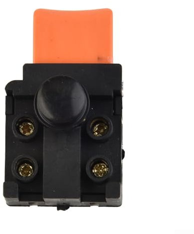 Interruttore elettrico a grilletto per motosega 5016, bipolare, AC250V6A, Off Lock