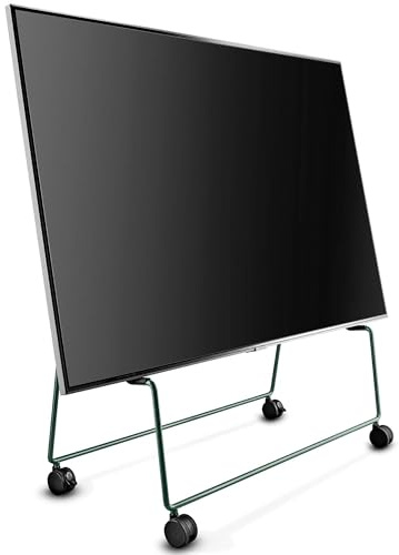 EVA SOLO | Carry TV-Ständer Rollbar 91x80x38 cm | TV Standfuß für Flachbildfernseher 40–65 Zoll | Fernsehständer mit Rollen | Flexibler Raumteiler | TV-Erhöhung | Cedar Green