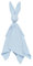 MAYLILY - Kuscheltuch Hase – Schmusetuch Baby - Weiches Kuscheltier - Baby Geschenk Junge - Babygeschenke - Schnuffeltücher & Trösterchen - Kinder Schnuffeltuch - (Light Blue)