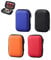 T TAKONE 4 Stück Kartenbox für UNO, Robustes und Wasserfestes Spielkarten Etui für Männer und Frauen, Tasche für UNO, Tarot und Skip-BO Karten（Schwarz, Blau, Rot und Orange）