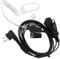 Covert Acoustic Air Tube Headset Earpiece with PTT Mic, 2 Pin Security Bodyguard Radio Earpiece Compatible with Motorola CP040/DP1400/GP300/GP88/GP3688/CT150 Two Way Radio Walkie Talkie Headset