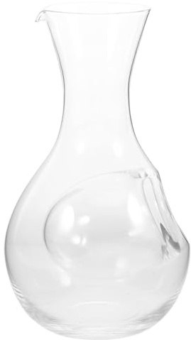 Garneck Wine Cooler Glass Decanter Wine Serving Carafe for Beverage Cooling Cup Events Party