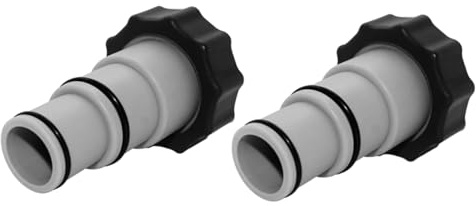Gatuida 2pièces Adaptateurs De Pompe Filtre Piscine à Raccords Souples Compatibles Accessoires Pompes Filtration Eau Résiduelle Réduite
