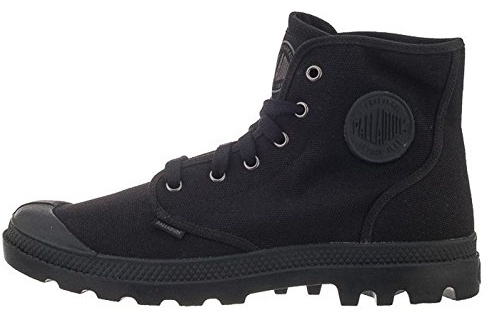 Palladium Pampa Hi, Stivali Sneaker Uomo, Nero, 46 EU