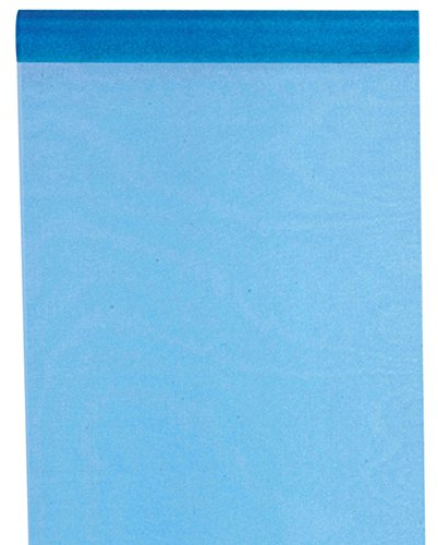 Tischläufer Organza, türkis, 5 m - Türkiser Tischläufer aus Organza für die Tischdeko