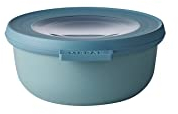 Mepal - Multi Bowl Cirqula Round - Vorratsdose mit Deckel - Geeignet als Luftdichte Aufbewahrungsbox für den Kühlschrank, Mikrowellengeschirr & als Frischhaltedosen - 350 ml - Nordic Green