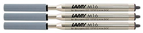 Lamy M16 Mine für Lamy Kugelschreiber F blau, 3 x, 1