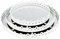 Druline Spiegeltablett Dekotablett Vassoio Vassoio Vassoio di Candele Shabby Chic - spiegeltablett  EVA  (3) - Bianco