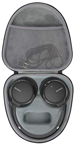 co2CREA storage travel hard case for Sony WH-1000XM3 WH-1000XM4 WH-CH500 WH-CH510 WH-CH700N WH-XB900N Wireless Bluetooth Noise Cancelling Headphones,Case Only