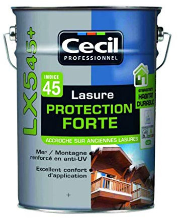 Lasure CECIL LX545 + - 1 Litre, Noyer