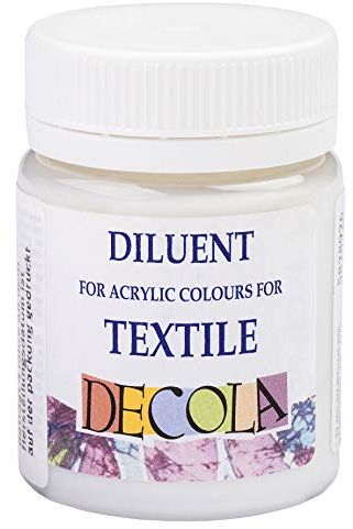 Decola Diluant Acrylique pour Porcelaine et Céramique | 50ml de Diluant Peinture Acrylique