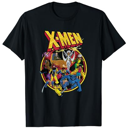 Marvel X-Men Animated Series Retro 90s T-Shirt