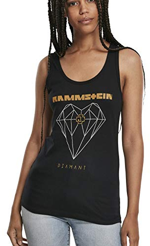 Rammstein Damen Ladies Diamant Tanktop