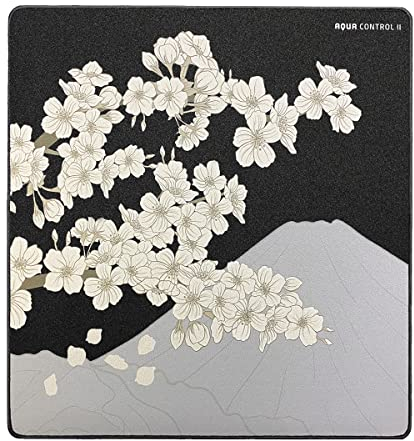 Tapis de Souris de Jeu X-Raypad Aqua Control 2 Sakura, Ultra-Haute précision avec Une Vitesse et Une capacité de contrôle parfaites, conçu pour Les Joueurs Fps avec de Faibles exigences en DPI