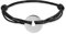 SOVEZIR Heart Padel - Bracelet Cordon Homme - Noir