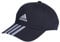adidas Unisex 3-Stripes Cotton Twill Baseball Cap, Legend Ink/White, M