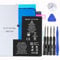 Battery Kit for iPhones Includes Waterproof Sticker, Battery Stickers, MAGNETIC Tools【12 Month Warranty】 (iPhone 12 Pro Max)