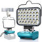 GZYZ LED Work Light for Makita 14.4/18V Battery,100W 5000LM Flashlight Cordless Flood Lights with Low Voltage Protection & USB Type-C Charging for Outdoor, Camping, Job Site Lighting (No Battery)