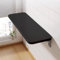 Kedia Wandklapptisch Holz, Klapptisch Wandtisch, Platzsparender Esszimmertische Schreibtisch Küchentisch Laptoptisch Esstisch Bürotisch (80 * 50 * 1.6cm schwarz)