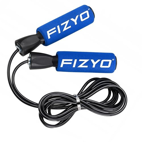 Fizyo Skipping Rope Adult Fitness, Adjustable Length up to 311 cm, for Maintaining Health and Endurance, Suitable for Children and Adults (Blue)