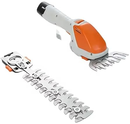 Tagliasiepi Mini Cesoia a Batteria Ricaricabile Forbici Tagliaerba per Potare Cespugli Tosare Siepi Aiuole Rifiniture