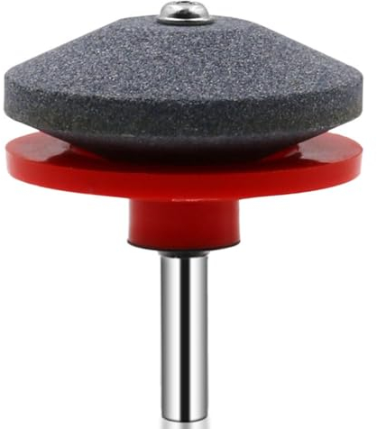 TianWlio Aiguiseur de Lame de Tondeuse à Gazon, Accessoires pour Tondeuses, Affûteuse de Outils de Jardin, pour Perceuses Électriques et Perceuse à Main (A, 1pc)