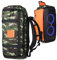 MODJUEGO Speaker Travel Bag Backpack for JBL PARTYBOX 310 Speaker Protective Cover Carrying Case Skin Sleeve Tote Bag (Camouflage)