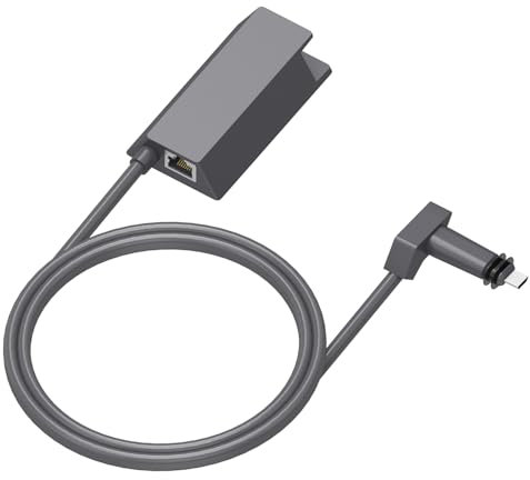 Azduou Ethernet Adapter for Starlink Satellite Internet V2 Wired External Network for Rectangle Dish, Starlink Ethernet Adapter for Starlink Standard Actuated Gen 2