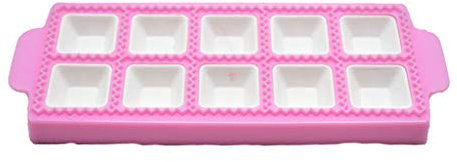 Xchon Backformen, italienische Teigtaschenform, handgefertigt, Fondant, Kuchendekoration, ideal für schnelle Herstellung von Ravioli