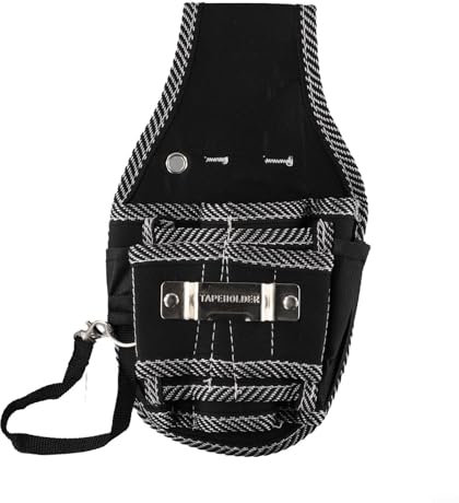 Ceinture à outils en nylon robuste avec 9 manchons pour tournevis, pochette de support
