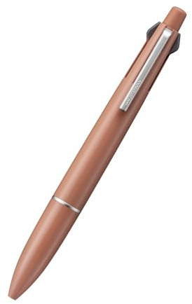 Mitsubishi Pencil MSXE5LS5BB.ST Multifunktionsstift Jet Stream Light Touch Ink 4&1 0,5 Limitierte blau-schwarze Tinte, weiche Terrakotta