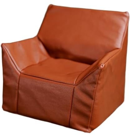 predolo Puppenhaus-Sofa im Maßstab 1:6, Miniatur-Sofa-Simulation, PU-, Dekorative Szene, Puppenhausmöbel, Braun