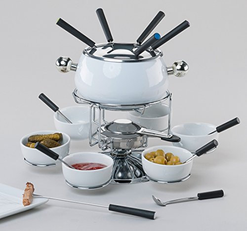 Kela 66370 Fondue-Set Livorno 22tlg. Edelstahl