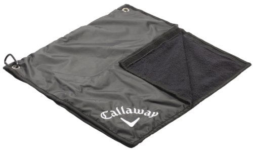 Callaway Golf Handtuch Regenhaube Zubehör, Schwarz, C30410